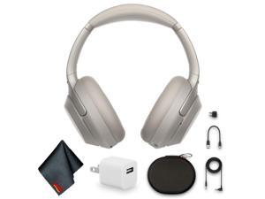 Sony WH-1000XM3 Wireless Noise-Canceling Over-Ear Headphones (Silver) Bundle with USB Adapter and MORE Sony WH-1000XM3 Wireless Noise-Canceling Over-Ear Headphones (Silver) Bundle with USB Adapter and MORE
