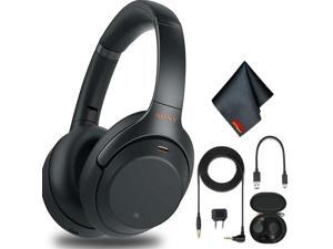 Sony Wireless Noise-Canceling Over-Ear Headphones (Black) - Includes - Cleaning Kit Sony Wireless Noise-Canceling Over-Ear Headphones (Black) - Includes - Cleaning Kit