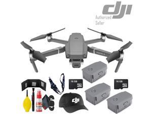 DJI Mavic 2 Pro Drone - 16GB MicroSD x2 - Flight Batteries (3 in Total) - DJI Logo Lanyard and Cap + Cleaning Kit + More DJI Mavic 2 Pro Drone - 16GB MicroSD x2 - Flight Batteries (3 in Total) - DJI Logo Lanyard and Cap + Cleaning Kit + More
