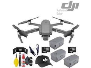 DJI Mavic 2 Pro Drone - 64GB MicroSD Card x2 - Flight Batteries (3 Total) - DJI Lanyard and Cap + Cleaning Kit and More DJI Mavic 2 Pro Drone - 64GB MicroSD Card x2 - Flight Batteries (3 Total) - DJI Lanyard and Cap + Cleaning Kit and More