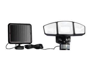 Triple-head Solar Powered Motion Sensor Security Flood Light Triple-head Solar Powered Motion Sensor Security Flood Light