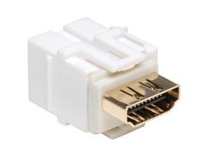 Tripp Lite P164-000-KJ-WH HDMI Keystone Snap-In Wall Plate Coupler Tripp Lite P164-000-KJ-WH HDMI Keystone Snap-In Wall Plate Coupler