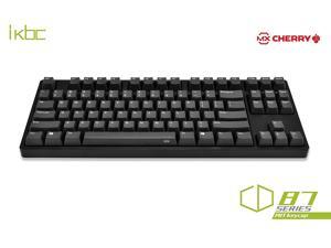 iKBC CD87 PBT Full Size Mechanical Gaming Keyboard with Cherry MX Blue Switch, Black Case iKBC CD87 PBT Full Size Mechanical Gaming Keyboard with Cherry MX Blue Switch, Black Case