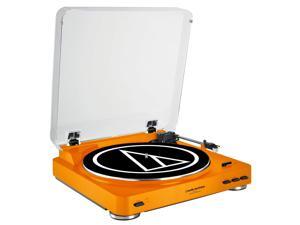 Audio-Technica AT-LP60 Fully Automatic Stereo Turntable System (Orange) Audio-Technica AT-LP60 Fully Automatic Stereo Turntable System (Orange)