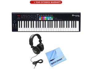 Novation Launchkey 61 USB Keyboard Controller 61-Note MK2 Ver. + Warranty Bundle Novation Launchkey 61 USB Keyboard Controller 61-Note MK2 Ver. + Warranty Bundle