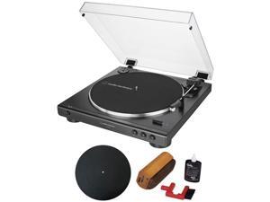 Audio-Technica AT-LP60XUSB Automatic USB Belt-Drive Turntable+Essentials Bundle Black Audio-Technica AT-LP60XUSB Automatic USB Belt-Drive Turntable+Essentials Bundle Black