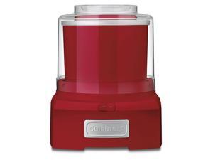 Cuisinart 1-1/2 Quart Ice Cream Maker ICE-21FR Red () Cuisinart 1-1/2 Quart Ice Cream Maker ICE-21FR Red ()