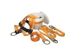 Miller By Honeywell 493-TFPK-1-U-6FTAKU Ready Worker Fall Protection Kit, Universal Miller By Honeywell 493-TFPK-1-U-6FTAKU Ready Worker Fall Protection Kit, Universal