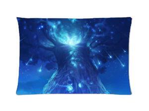 Ori and the Blind Forest, Trees, Spirits, Games Pillowcases Custom Pillow Case Cushion Cover 20 X 30 Inch Two Sides Ori and the Blind Forest, Trees, Spirits, Games Pillowcases Custom Pillow Case Cushion Cover 20 X 30 Inch Two Sides