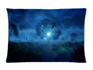 Ori and the Blind Forest Pillowcases Custom Pillow Case Cushion Cover 20 X 26 Inch Two Sides Ori and the Blind Forest Pillowcases Custom Pillow Case Cushion Cover 20 X 26 Inch Two Sides