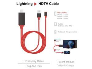 MHL Cable for iPhone for to Projector/TV 2M MHL To HDMI Cable 1080P HDTV Cable Adapter For iphone X MHL Cable for iPhone for to Projector/TV 2M MHL To HDMI Cable 1080P HDTV Cable Adapter For iphone X