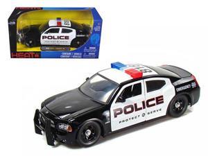 2006 Dodge Charger R/T Highway Patrol With Stock Wheels 1/24 Diecast Model Car by Jada 2006 Dodge Charger R/T Highway Patrol With Stock Wheels 1/24 Diecast Model Car by Jada