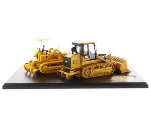 Diecast Masters 85559 1 isto 50 CAT Caterpillar 977D Diecast Model Traxcavator - Circa 1955-1960 & 963K Track Loader-Current with Operators Diecast Masters 85559 1 isto 50 CAT Caterpillar 977D Diecast Model Traxcavator - Circa 1955-1960 & 963K Track Loader-Current with Operators