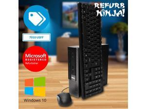 Dell Optiplex 7010 Ultra Small Desktop PC, Intel Quad Core i5 (2.90GHz) Processor, 16GB RAM, 128GB Solid State Drive, Windows 10 Home, DVD, HDMI, Bluetooth, Keyboard, Mouse, WiFi Dell Optiplex 7010 Ultra Small Desktop PC, Intel Quad Core i5 (2.90GHz) Processor, 16GB RAM, 128GB Solid State Drive, Windows 10 Home, DVD, HDMI, Bluetooth, Keyboard, Mouse, WiFi