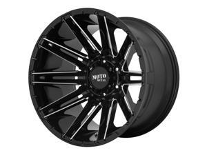 Moto Metal kraken 20x9 8x165.1 0et 125.50mm gloss black milled wheel Moto Metal kraken 20x9 8x165.1 0et 125.50mm gloss black milled wheel