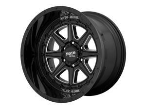 Moto Metal phantom 20x10 8x170 -18et 125.50mm gloss black milled wheel Moto Metal phantom 20x10 8x170 -18et 125.50mm gloss black milled wheel
