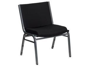 HERCULES Series Big & Tall 1000 lb. Rated Black Fabric Stack Chair HERCULES Series Big & Tall 1000 lb. Rated Black Fabric Stack Chair