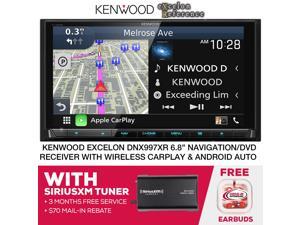 Kenwood eXcelon DNX997XR 6.8" DVD Navigation Receiver & SiriusXM Tuner Kenwood eXcelon DNX997XR 6.8" DVD Navigation Receiver & SiriusXM Tuner