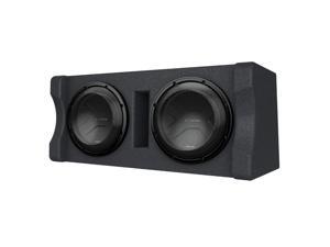 Kenwood eXcelon P-XW1221D Dual 12” Pre-loaded Subwoofer Enclosure Kenwood eXcelon P-XW1221D Dual 12” Pre-loaded Subwoofer Enclosure