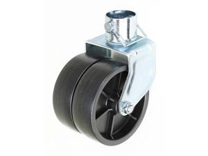 New 6" Dual Trailer Swirl Jack Caster Wheel With Pin New 6" Dual Trailer Swirl Jack Caster Wheel With Pin