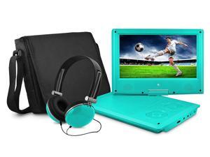 Ematic EPD909TL 9-Inch Portable DVD Player with Matching Headphones and Bag (Teal) Ematic EPD909TL 9-Inch Portable DVD Player with Matching Headphones and Bag (Teal)