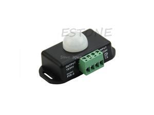 DC 12V/24V Body Infrared PIR Motion Sensor Switch For LED Light Strip Automatic Z17 Drop ship DC 12V/24V Body Infrared PIR Motion Sensor Switch For LED Light Strip Automatic Z17 Drop ship