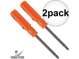 Lutz 2-IN-1O Pocket Size Orange Screwdriver 2-Pack Lutz 2-IN-1O Pocket Size Orange Screwdriver 2-Pack