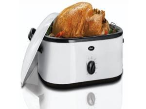 Oster Roaster Oven with Buffet Server, 18 Quart, White (CKSTRS71) Oster Roaster Oven with Buffet Server, 18 Quart, White (CKSTRS71)