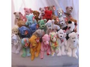 Ty Beanie Babies - 10 different BEARS lot - great for birthday parties, favors, Easter baskets, stocking stuffers etc Ty Beanie Babies - 10 different BEARS lot - great for birthday parties, favors, Easter baskets, stocking stuffers etc