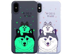 iPhone Xs iPhone X ESR Ultra Slim Glowing Luminous Husky Case Glow in the Dark iPhone Xs iPhone X ESR Ultra Slim Glowing Luminous Husky Case Glow in the Dark