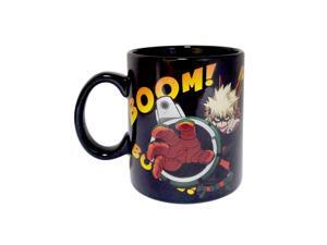 Official My Hero Academia Black Medium Ceramic Coffee Mug/Cup with Heat Sensitive Color Changing Artwork 16 oz Official My Hero Academia Black Medium Ceramic Coffee Mug/Cup with Heat Sensitive Color Changing Artwork 16 oz