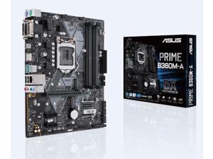 ASUS Intel PRIME B360M-A Socket LGA 1151 DDR4 Micro ATX Motherboard (90MB0WQ0-M0EAY0) ASUS Intel PRIME B360M-A Socket LGA 1151 DDR4 Micro ATX Motherboard (90MB0WQ0-M0EAY0)