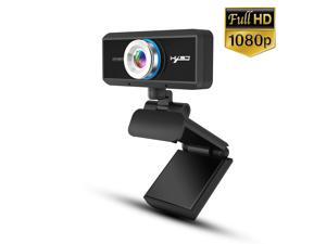 HXSJ S4 Webcam for Streaming HD 1080P - Computer Camera PC Laptop Mac Web Cam with Microphone for Gaming, Video Calling, Recording, Conferencing/ Mic, USB Plug & Play, 360 Degree Rotatable HXSJ S4 Webcam for Streaming HD 1080P - Computer Camera PC Laptop Mac Web Cam with Microphone for Gaming, Video Calling, Recording, Conferencing/ Mic, USB Plug & Play, 360 Degree Rotatable