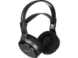 Sony MDR-RF912RK Over-Ear Wireless Radio Frequency Stereo TV Headphone System with 40mm Drivers, Noise Reduction and Long Wireless Range, Black Sony MDR-RF912RK Over-Ear Wireless Radio Frequency Stereo TV Headphone System with 40mm Drivers, Noise Reduction and Long Wireless Range, Black