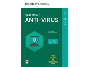 Kaspersky Anti-Virus Essential for PC 2016 Digital Download, 3 Devices, One Year Subscription Kaspersky Anti-Virus Essential for PC 2016 Digital Download, 3 Devices, One Year Subscription