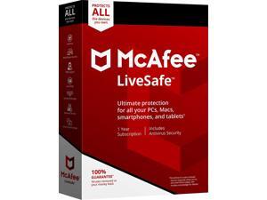 McAfee 2018 LifeSafe 1 Year Subscription, Premium Antivirus Protection For Up To 10 Of Your Devices McAfee 2018 LifeSafe 1 Year Subscription, Premium Antivirus Protection For Up To 10 Of Your Devices