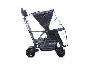 Joovy Caboose Ultralight Tandem Stroller Rain Cover, Weather Shield for Caboose Stroller, Clear Joovy Caboose Ultralight Tandem Stroller Rain Cover, Weather Shield for Caboose Stroller, Clear