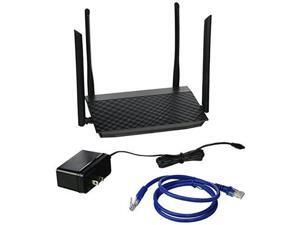 ASUS Dual-Band Wireless-AC1200 RT-AC1200/CA Router 4 x External 5 dBi Antennas ASUS Dual-Band Wireless-AC1200 RT-AC1200/CA Router 4 x External 5 dBi Antennas
