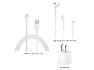 Apple Combo Wall Charger, 1M Cable and EarPods Compatible with iPhone X, XS,XR 8, 11, 11 Pro, 11 Pro Max Apple Combo Wall Charger, 1M Cable and EarPods Compatible with iPhone X, XS,XR 8, 11, 11 Pro, 11 Pro Max