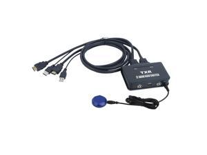2 Port HDMI KVM Switch with Cables EL-21UHC-SCLL 2 Port HDMI KVM Switch with Cables EL-21UHC-SCLL