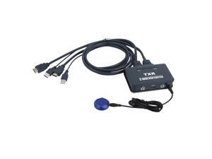 2 Port HDMI KVM Switch with Cables EL-21UHC Switcher for USB device 2 Port HDMI KVM Switch with Cables EL-21UHC Switcher for USB device