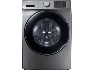 Samsung - 4.5 Cu. Ft. 10-Cycle High-Efficiency Front-Loading Washer with Steam - Platinum Samsung - 4.5 Cu. Ft. 10-Cycle High-Efficiency Front-Loading Washer with Steam - Platinum