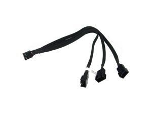 Phobya 3-Way PWM Splitter Cable (Power 3 PWM Fans from a Single Connection!) Phobya 3-Way PWM Splitter Cable (Power 3 PWM Fans from a Single Connection!)