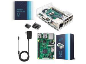 Vilros Raspberry Pi 3 Kit with Clear Case and 2.5A Power Supply Vilros Raspberry Pi 3 Kit with Clear Case and 2.5A Power Supply