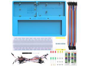 UNIROI Breadboard Kit with Arduino Raspberry Pi Breadboard Holder, 14 in 1 RAB Holder Kit for Arduino UNO R3, Arduino Mega 2560 & Raspberry Pi 3 Model B, 2 Model B,1 Model B+ RPI Zero W and Zero, and UNIROI Breadboard Kit with Arduino Raspberry Pi Breadboard Holder, 14 in 1 RAB Holder Kit for Arduino UNO R3, Arduino Mega 2560 & Raspberry Pi 3 Model B, 2 Model B,1 Model B+ RPI Zero W and Zero, and