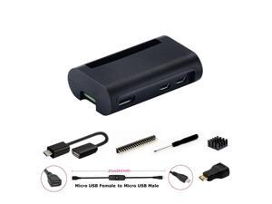 Pi Zero Case, iUniker Raspberry Pi Zero Starter Kit for Raspberry Pi Zero W and Pi Zero 1.3 (ABS Black) Pi Zero Case, iUniker Raspberry Pi Zero Starter Kit for Raspberry Pi Zero W and Pi Zero 1.3 (ABS Black)