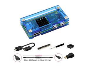 Pi Zero Case, iUniker Raspberry Pi Zero Starter Kit for Raspberry Pi Zero W and Pi Zero 1.3 (Acrylic Blue) Pi Zero Case, iUniker Raspberry Pi Zero Starter Kit for Raspberry Pi Zero W and Pi Zero 1.3 (Acrylic Blue)