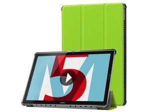 Huawei MediaPad M5 10.8 inch Case, Huawei MediaPad M5 8.4 inch Case, Gylint Smart Case Trifold Stand with Auto Sleep/Wake For Huawei MediaPad M5 8.4/10.8 inch Tablet (Green, M5 10.8 inch) Huawei MediaPad M5 10.8 inch Case, Huawei MediaPad M5 8.4 inch Case, Gylint Smart Case Trifold Stand with Auto Sleep/Wake For Huawei MediaPad M5 8.4/10.8 inch Tablet (Green, M5 10.8 inch)