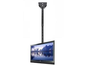 VideoSecu Adjustable Ceiling TV Mount Fits most 26-65" LCD LED Plasma Monitor Flat Panel Screen Display with VESA 400x400 400x300 400x200 300x300 300x200 200x200mm MLCE7N 1JS VideoSecu Adjustable Ceiling TV Mount Fits most 26-65" LCD LED Plasma Monitor Flat Panel Screen Display with VESA 400x400 400x300 400x200 300x300 300x200 200x200mm MLCE7N 1JS