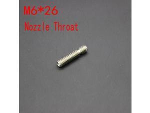 New Plus Barrel M6*26 Nozzle Throat For Reprap 3D Printer Extruder HotEnd 1.75mm New Plus Barrel M6*26 Nozzle Throat For Reprap 3D Printer Extruder HotEnd 1.75mm